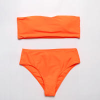 Bikini Bandeau brasileño para mujer, traje de baño Sexy, Micro verde - details 14
