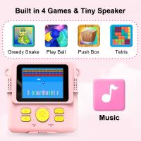 Cámara de impresión instantánea para niños y niñas, juguete de cámara Digital, regalo de cumpleaños - details 17