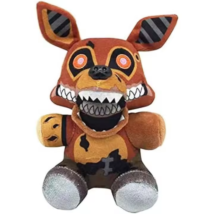 Peluches FNAF para niños, juguete de peluche, Spring Trap, Bonnie, Marionette, Foxy - 1