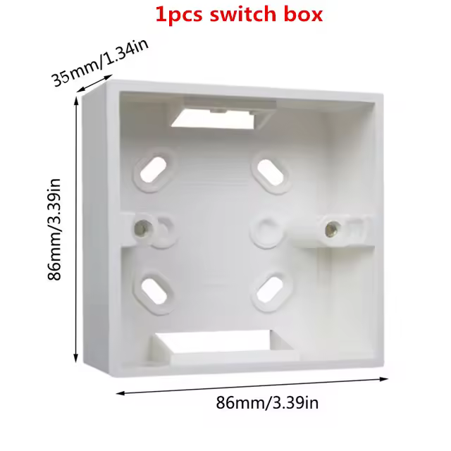 Aqara-Interruptor de pared inteligente D1 Zigbee, llave de Control remoto inalámbrico, interruptor de luz, cable de fuego neutro, botón Triple para casa inteligente - 1