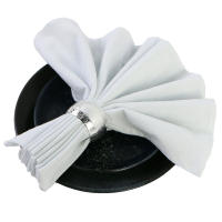 Pañuelos de Algodón Natural 6 Pcs 30x45cm Ideal para Boda, Despedida de Soltera, Mesa de Té - details 4