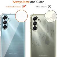 Funda suave de silicona transparente a prueba de golpes para Samsung Galaxy S24 S23 S21 FE S22 Plus Ultra 5G carcasa trasera para S 23 22 ultrafina - details 5