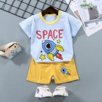 Conjunto de Manga Corta para Niños Puro Algodón Camisetas de Verano para Bebés - details 20