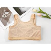 Postoperatorio para mujer, camiseta sin mangas de compresión con cierre frontal, sujetador deportivo de yoga con - details 3