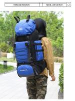 Senderismo al aire libre bolsa de montañismo para los hombres, 90L de gran capacidad, ligera, bolsa de lona, las mujeres bolsa de senderismo, impermeable, resistente al desgaste, antirrobo, deportes al aire libre, multicolor opcional - details 18