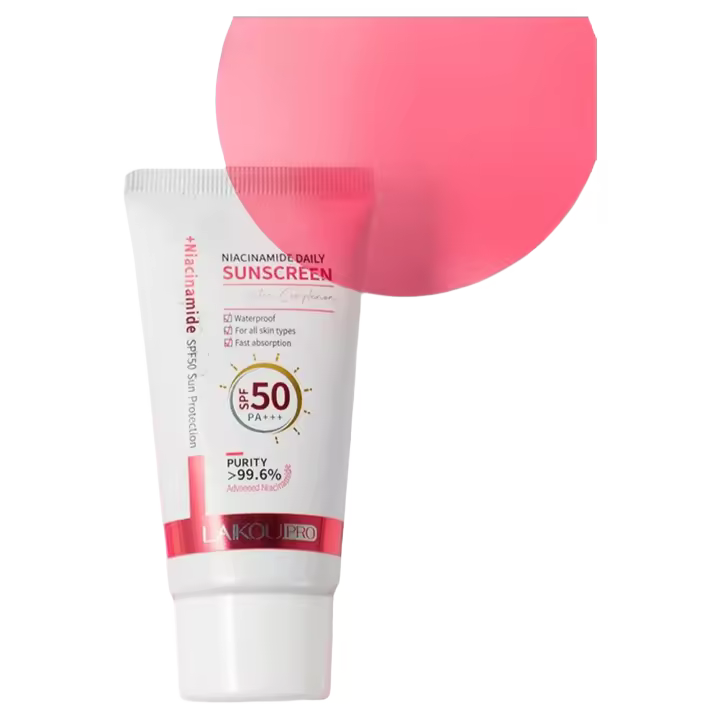 Niacinamida protector solar blanqueador crema aislante sol UV piel refrescante 50g Control antiadherente aceite cuidado protección Anti F1E5 - 1