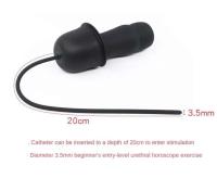 Leten catéter uretral hombres vibradores de sonido masturbador de silicona enchufe dilatador de uretra eléctrico juguetes sexuales productos eróticos palo de ojo de caballo - details 19