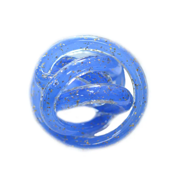 Figuras de bolas de cristal de arte moderno, decoración del hogar, adorno moderno, regalo, decoración de habitación hecha a mano de vidrio, decoración del hogar y la Oficina - 1