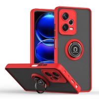 KEYSION-funda mate para Redmi Note 12 Pro + 5G, silicona transparente + soporte de anillo de PC, funda de teléfono a prueba de golpes para Xiaomi POCO X5 Pro 5G - details 9