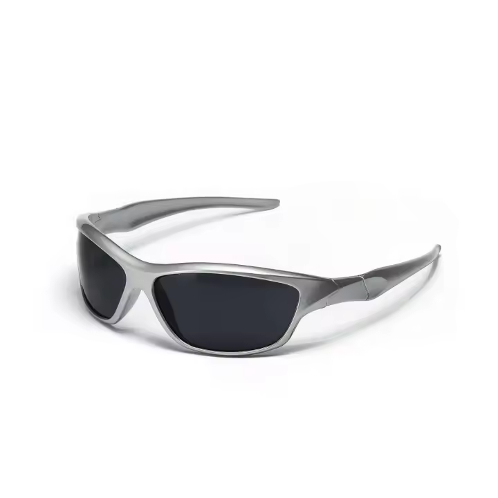 Gafas de Sol Plateadas Y2K Estilo Vintage para Hombres y Mujeres Lentes Deportivas para Ciclismo al Aire Libre Aestética de los Anos 2000 - 1
