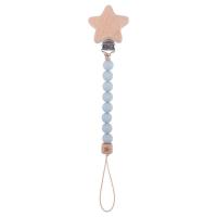 Cadena de silicona para chupete de bebé, cadena suave de grado alimenticio, con cuentas anticaída, Clips molares - details 6