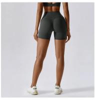 Pantalones Cortos de Yoga para Mujeres Fitness Running Ciclismo Pantalones Deportivos Transpirables Cintura Alta Entrenamiento Gimnasio Push Up Leggings de Nylon - details 45