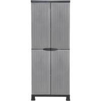 Exterior e Interior, Jardín y Terraza, 4 Baldas, 2 Puertas, 60kg Carga Máxima, Dimensiones - details 1