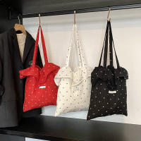 2025 nueva malla bolso de hombro hada viento hoja de loto borde bolso femenino gasa bolso de mano - details 12