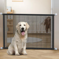 Valla Portátil para Mascotas con 4Pcs Gancho Malla Aislada Plegable y Transpirable para Seguridad de Perros Material de Nylon Hecho en China - details 3