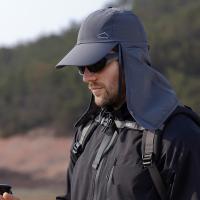 Mascarilla Hombre Sombrero para el sol Ala ancha Transpirable Cubierta de verano Gorro para la cara Mantón desmontable 360 ° Gorra de pesca al aire libre con protección solar unisex - details 7