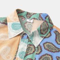 Camisa floral de manga corta para hombre, camisa informal de verano, gran oferta, 2024 - details 3