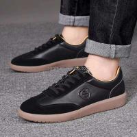 Nuevo 2025 zapatos de cuero de lujo clásicos totalmente blancos para hombres con corbata de vaca zapatos casuales negros formales, marca italiana, superventas - details 5