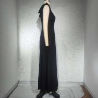 Vestido Largo Sin Mangas de Verano de Color Sólido Cuello de Diadema a la Moda - details 35