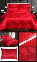 Sábana de Lujo con Forro de Terciopelo Jacquard para Cama Doble Conjunto de Ropa de Cama Euro Sin Sábana Tamaño 220x240 - details 8