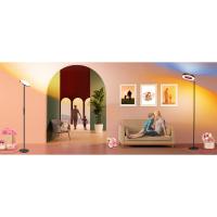Lámpara de pie, 42W 4200LM Lámpara de pie Brillante con Lámpara de Lectura, Moderna Lámpara de Cielo con Mando a Distancia y Control Táctil, 69" Lámpara Alta para Sala de Estar Dormitorio Oficina - details 0