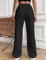 Pantalones de cintura alta para mujer Leggings rectos y sólidos Moda Nuevo nd - details 4