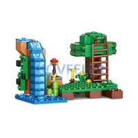 Bloques de construcción para niños, juguetes de ladrillos para armar Casa de Las Villas, Pigs Alex Zombie, ideal para regalo - details 6