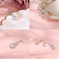 ZS-colgante de mariposa colorida para el ombligo, anillo con diamantes de imitación, gota larga, anillos para el vientre, Piercing de Barball para el ombligo, joyería, 1 unidad, 14G - details 15