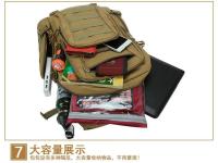Deportes al aire libre tácticos de gran capacidad, mochila para pesca, senderismo, acampada, 50L - details 17