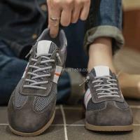 Nuevas zapatillas para correr americanas clásicas vacías informales de gamuza de cuero de alta calidad para hombres, Guangzhou China a bajo precio - details 1