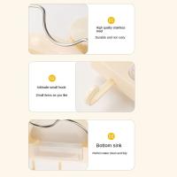 Soporte para tapa de olla con ventosa para colgar en la pared, sin perforaciones, soporte para tabla de cortar con buena carga, ahorro de espacio estable - details 7
