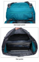Mochila de montañismo de gran capacidad para escalada al aire libre, senderismo, deportes de acampada, bolsa para zapatos, bolsillo, viaje, senderismo, ciclismo - details 11