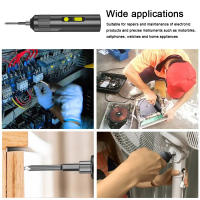 Llave de Destornillador Eléctrico Multifunción con Carga USB Herramienta de Reparación Electrónica para Teléfonos Móviles Computadoras y Electrodomésticos para el Hogar - details 4