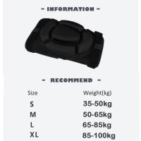 1 par de coderas y rodilleras de nailon para Fitness, coderas y rodilleras de compresión antideslizantes ajustables, Protector de articulaciones resistente al desgaste - details 0