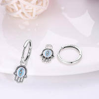 Pendientes de hoja de plata de ley 100%, joyería elegante de cumpleaños para mujer - details 8