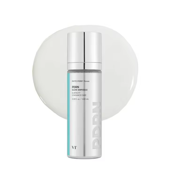 VT COSMETICS Ampolla luminosa, Bruma facial PDRN, Suero en spray de hidratación profunda, Cuidado de la piel vegano, Hidratante facial liviano, - 1