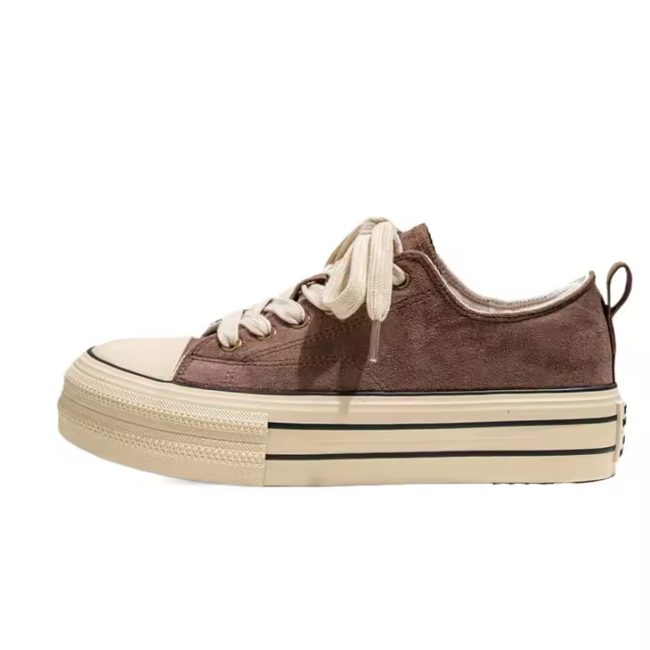 Zapatos de Lona para Hombre Suaves Zapatillas Deportivas Transpirables con Plataforma - 1
