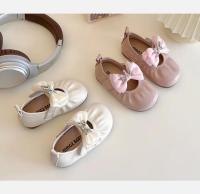 Zapatos de cuero para niñas, calzado de vestir antideslizante, versátil, con fondo suave, estilo coreano, Primavera, 2025 - details 1