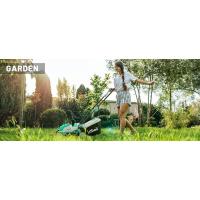 Litheli Cortacésped inalámbrico de 13 pulgadas, 5 alturas, cortacésped eléctrico de 20 V para jardín y patio, con motor sin escobillas, batería de 4,0 Ah y - details 11