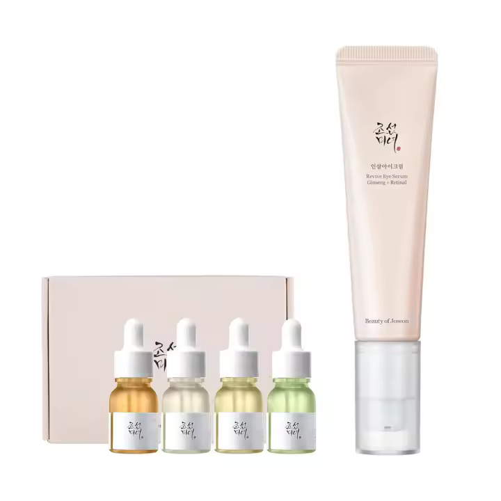 Beauty of Joseon Line (Hang Discovery Kit) con Revive Eye Serum Retinal Niacinamide - 1