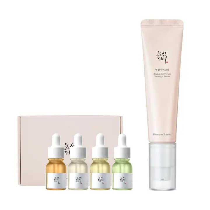 Beauty of Joseon Line (Hang Discovery Kit) con Revive Eye Serum Retinal Niacinamide - 1