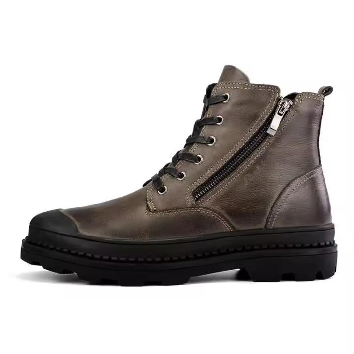Erkek Spor-t bot ayakkabi Italian Chelsea zapatos de vestir y botas de cuero genuino para senderismo de seguridad para hombres (antiguos) 2023 - 1