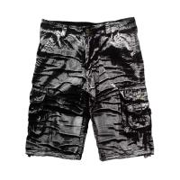Pantalones cortos de algodón informales de camuflaje para hombre, ropa de marca, cómodos, sin cinturón, verano - details 0