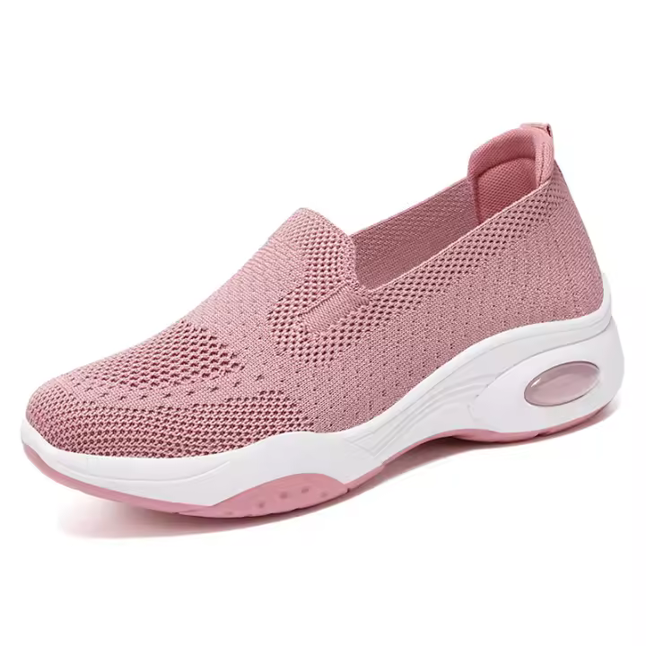 Zapatos de las mujeres 2025 nuevos zapatos individuales casuales transpirables zapatos de las mujeres caminar deportes de mediana edad y ancianos zapatos de la madre - 1