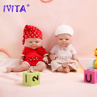 IVITA-Muñeca Reborn de silicona con chupete magnético para niños, juguete realista con ropa, 36cm, 1,76 kg - details 31