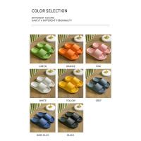 Zapatillas de casa para hombre, zapatos de baño antideslizantes de EVA, zapatillas suaves y ligeras para interior/exterior, de talla grande - details 7