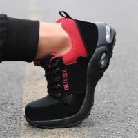 Zapatos de Trabajo para Hombres Cinturón de Aire con Cordón Elástico Material de Cuero - details 33