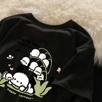 Camiseta De Algodón Para Niños Con Dibujos De Pacha Perro Estilo Casual Manga Corta Verano Unisex Ropa Libre Para Estudiantes - details 6