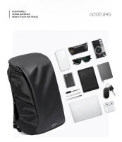 Mochila ligera Casual Oxford tela bolsa de ordenador impermeable gran capacidad mochila hombres - details 2