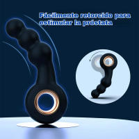 Masajeador de próstata masculino, vibrador anal impermeable para hombres, vibrador anal plug, estimulador anal, juguetes sexuales para adultos, juguete sexual gay - details 3
